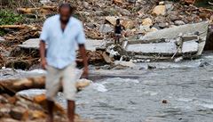 Záplavy na Srí Lance, podle agentury AFP nejhorí od roku 2003.