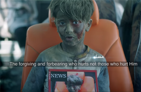Chlapec Omran, jeho zakrvácený obliej zveejnila média po celém svt.