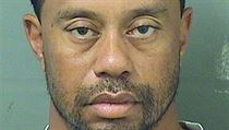 Tiger Woods po zatčení na policii v Palm Beach.