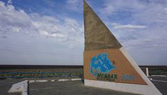 Zajeli jsme se podívat k Aralskému jezeru, tedy k jeho pvodnímu behu. Nyní...