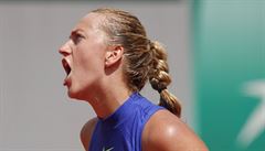 Petra Kvitová na French Open.