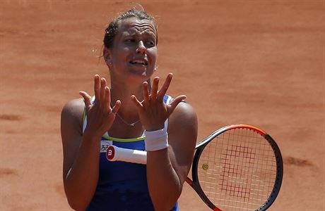 Barbora Strýcová na French Open.