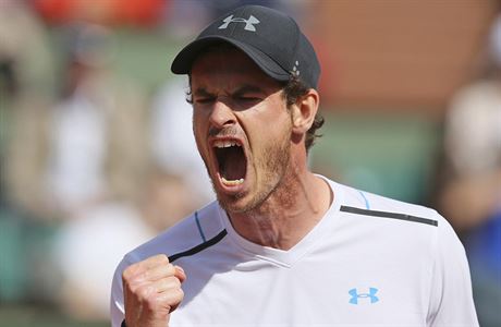 Andy Murray ve tvrtfinle French Open.