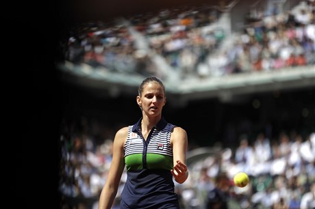 Karolína Plíková na French Open.