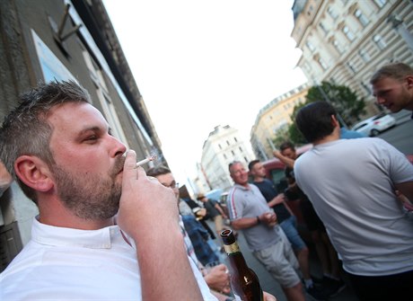 Bar Desert na ulici Rooseveltova po zákazu kouení