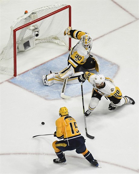 Finále NHL: Pittsburgh Penguins versus Nashville Predators.