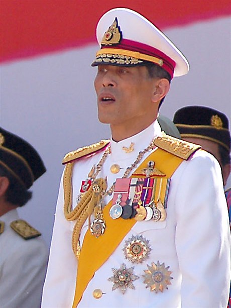 Thajský král Mahá Vatirálongkón.