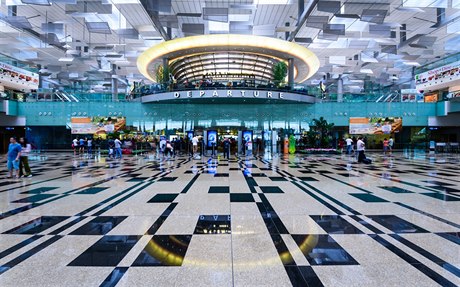 Singapurské letiště Changi.
