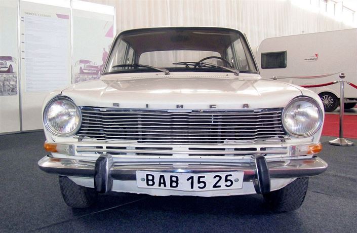 Fotogalerie: V Československu byla oblíbená i francouzská značka Simca. V  registrech je...