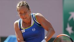 Barbora Strýcová na French Open.