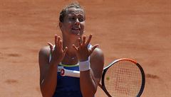 Barbora Strýcová na French Open.