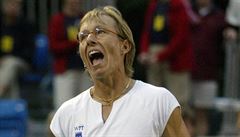 Martina Navrátilová.