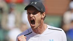 Andy Murray ve tvrtfinále French Open.
