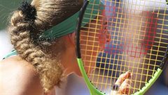 Lotyka Jelena Ostapenková v semifinále French Open.