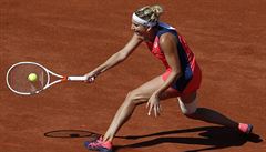 výcarka Timea Bacsinszki v semifinále French Open.