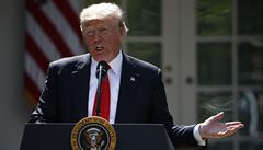 Prezident Donald Trump oznámil. že Spojené státy odstoupí od pařížské dohody o... | na serveru Lidovky.cz | aktuální zprávy