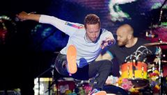 Chris Martin ze skupiny Coldplay také vystoupil.