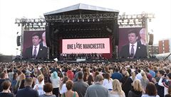 Z koncertu One Love Manchester.