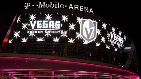 T-Mobile Arena, stánek, ve kterém budou hrát Las Vegas Knights.
