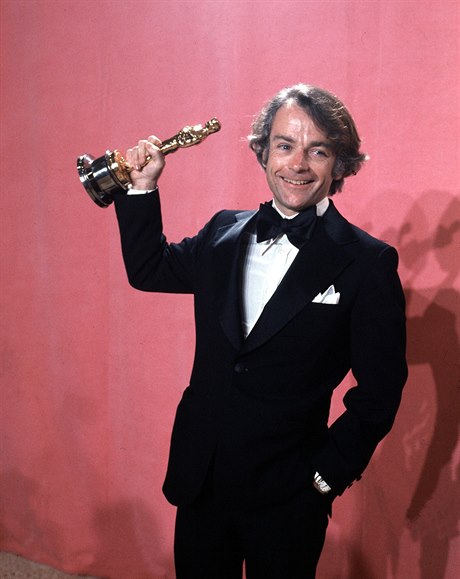 John C. Avildsen poté, co získal Oscara za reii filmu Rocky.
