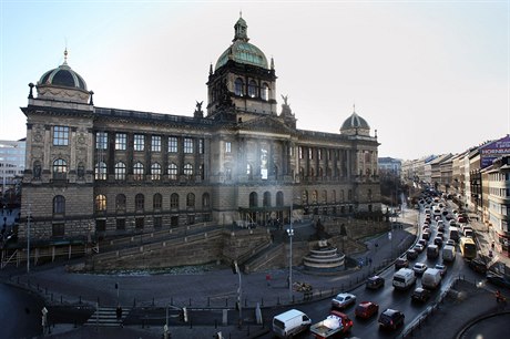 Národní muzeum před rekonstrukcí.