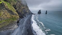 ediová plá Reynisfjara