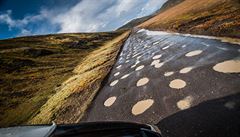 Na silnici . 208 cestou do Landmannalaugaru