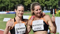 Vícebojařka Cachová osobním rekordem vyhrála kladenský mítink, na MS pojede i Klučinová