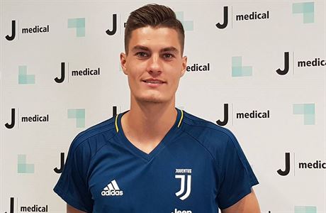 Patrik Schick v dresu Juventusu.