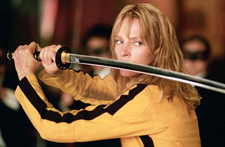 Krásná a smrtonosná. Uma Thurmanová ve snímku Kill Bill (2003).