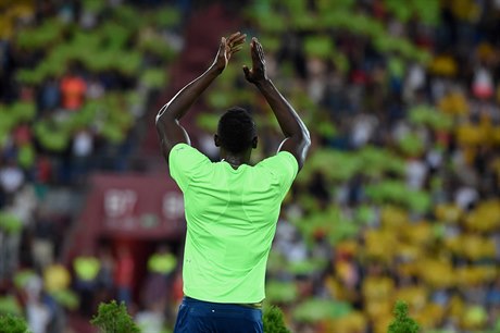 Usain Bolt se loučí s Ostravou.