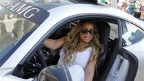 Mariah Carey na GP v zerbjdnskm Baku.