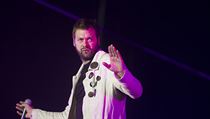 Zpvk anglick kapely Kasabian Tom Meighan.