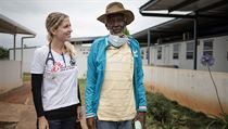 Lékařka Veronika Polcová na misi Lékařů bez hranic v africkém Svazijsku.