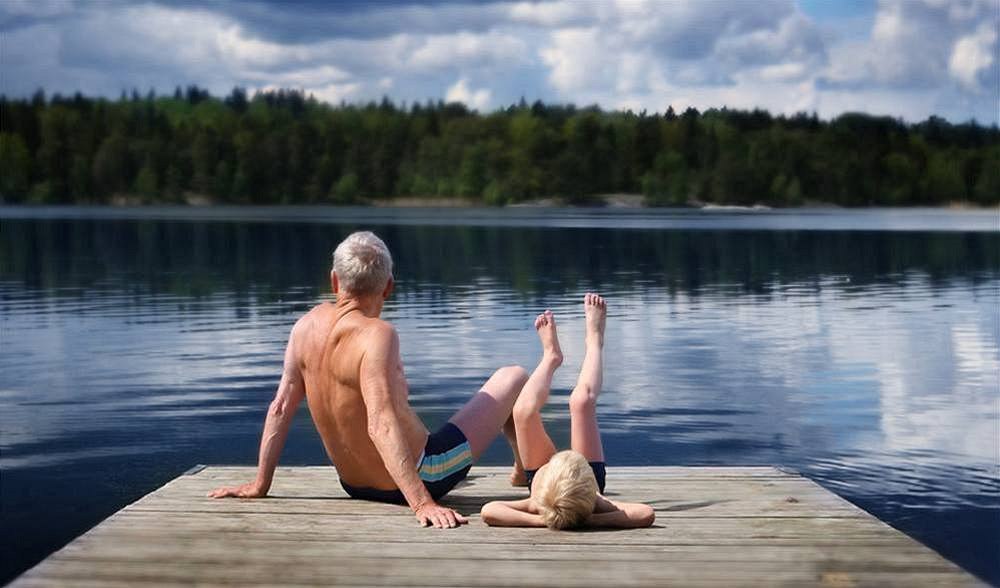 D�da a vnuk - ilustra�ní foto