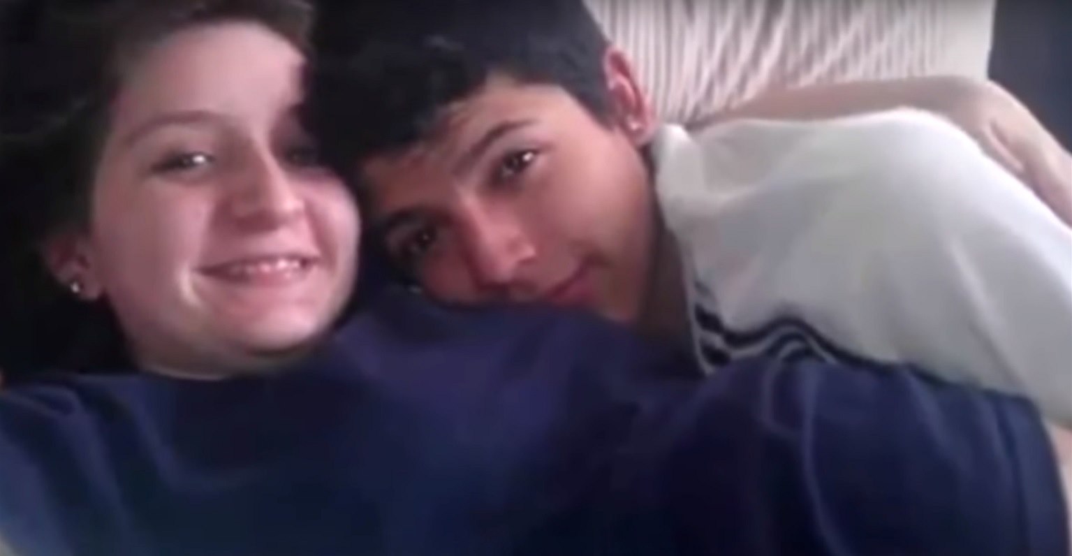 Pedro Ruiz III s p�ítelkyní.