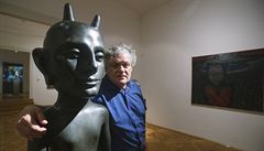 Jaroslav Róna, výstava, Dm U Kamenného zvonu, Galerie Hlavního msta Prahy