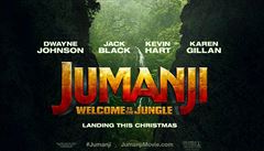Jumanji (2017) - filmový plakát.