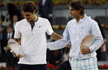 Nejvtí tenisová klasika. Roger Federer a Rafael Nadal.