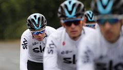 Brit Chris Froome se pipravuje na Tour de France.