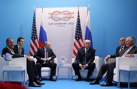 První oficiální setkání prezident Ruska a USA na summitu G20.