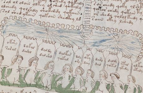 Voynichv rukopis - eny v lzni.