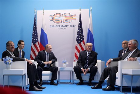Trump se s Putinem setkali u v ervenci na summitu G20.