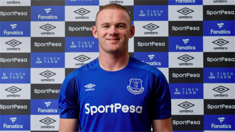 Wayne Rooney, když se vracel do Evertonu.