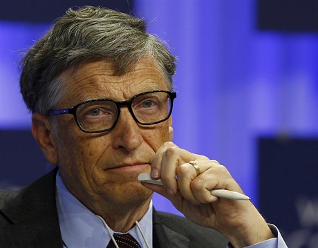 Bill Gates, zakladatel Microsoftu a jeden z nejbohatších lidí světa.