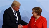 Merkel se setkala s Trumpem na summitu G20