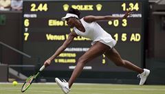 Wimbledon 2017: Amerianka Venus Williamsová v prvním kole bojovala o kadý...