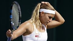 Wimbledon 2017: Dominika Cibulková v nakonec vítzném zápase 1. kola proti...