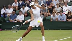 Wimbledon 2017: panlka Garbine Muguruzaová.