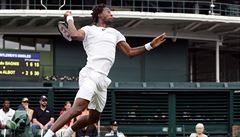 Wimbledon 2017: Létající Francouz Gael Monfils.